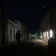 The darkness just weeks after Hurricane Maria hit last year.